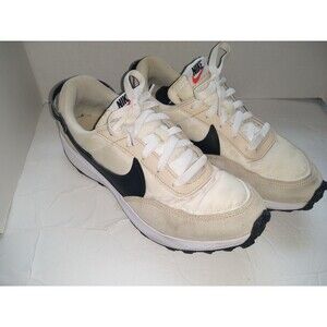 Nike WAFFLE DEBUT Women's Sanddrift Black DH9523-102 Size 9